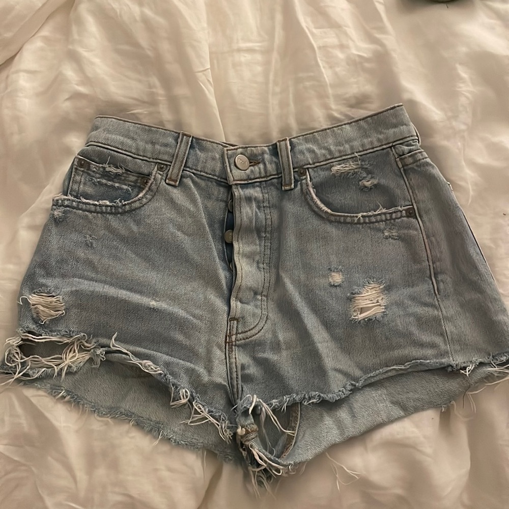 Reformation highwaisted shorts
